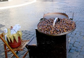 How to roast chestnuts grill