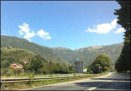 Italy Mountains Tuscany drive