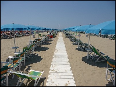 Versilia beach Tuscany