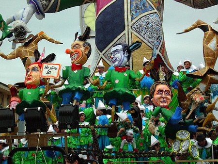 Viareggio Carnival Floats