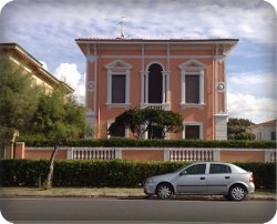 Villa liberty style Livorno Italy
