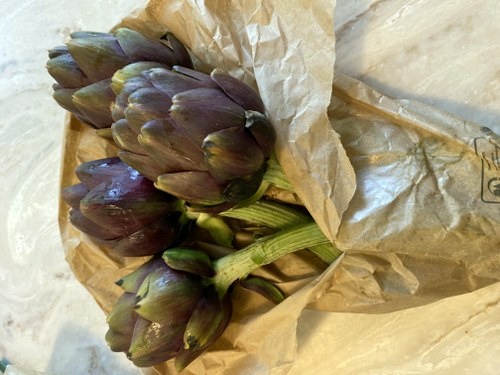 Italian spring recipes - artichoke recipes from Italy