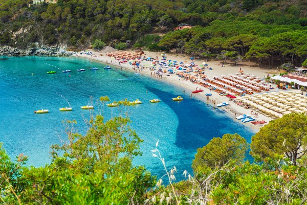 Tuscany Coast Resorts - Fetovaia beach - Elba island - Tuscany, Italy
