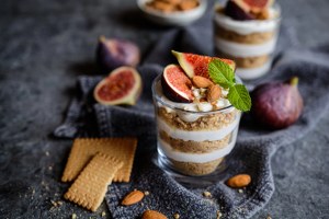 Fresh fig and mascarpone dessert - Fresh fig desserts