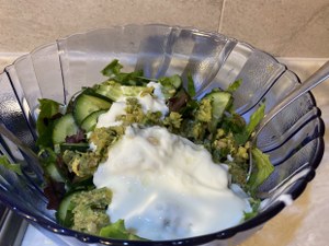 Recipe for Onion cucumber salad