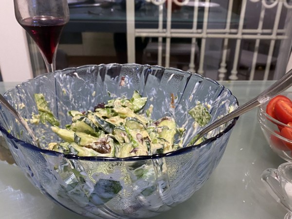 Sesame & Onion Cucumber Salad Recipe Idea